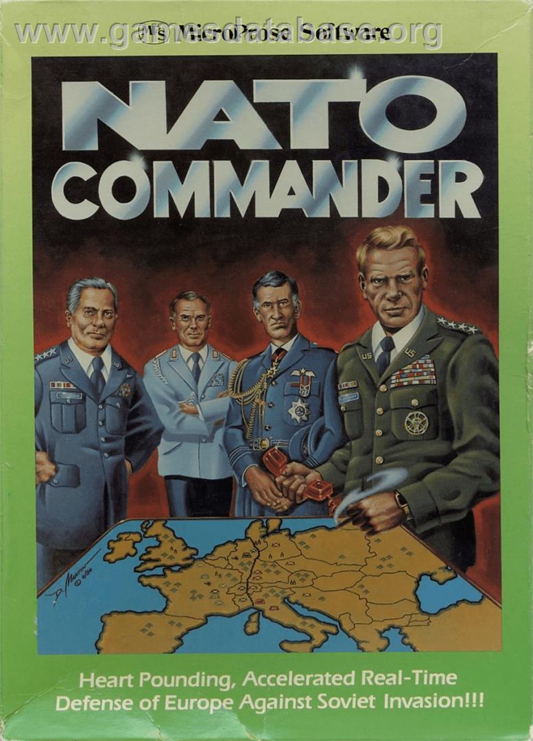 NATO Commander - Apple II - Artwork - Box