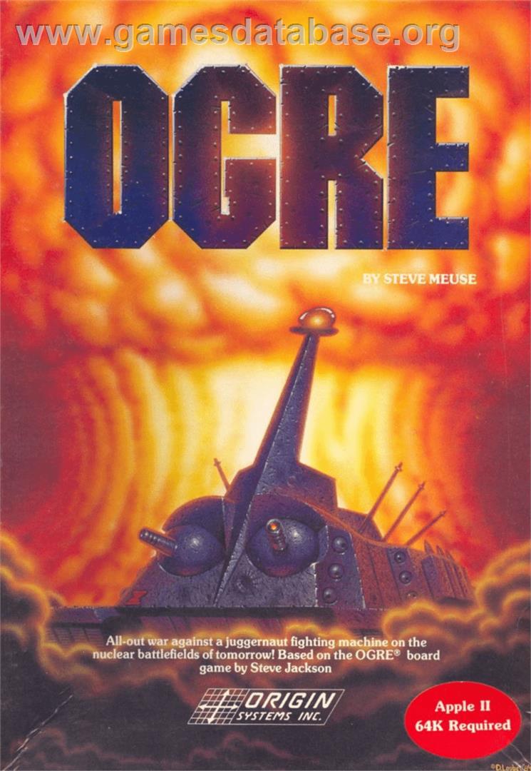 Ogre - Apple II - Artwork - Box