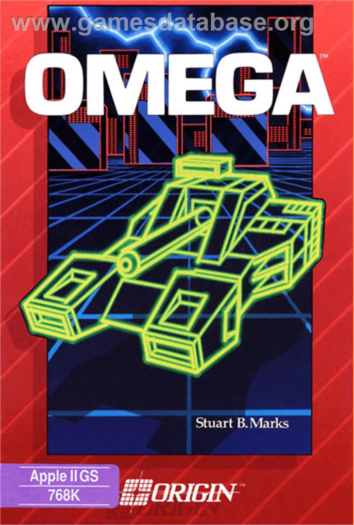 Omega - Apple II - Artwork - Box