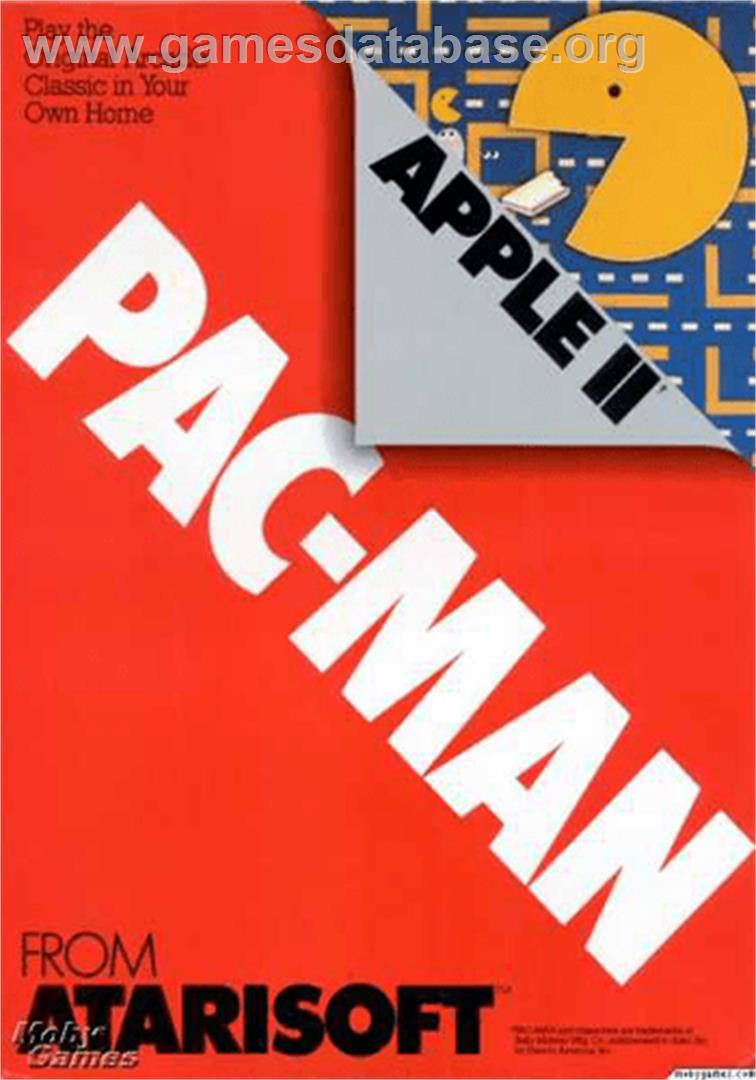 Pac-Man - Apple II - Artwork - Box