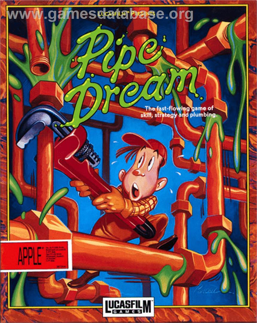 Pipe Dream - Apple II - Artwork - Box