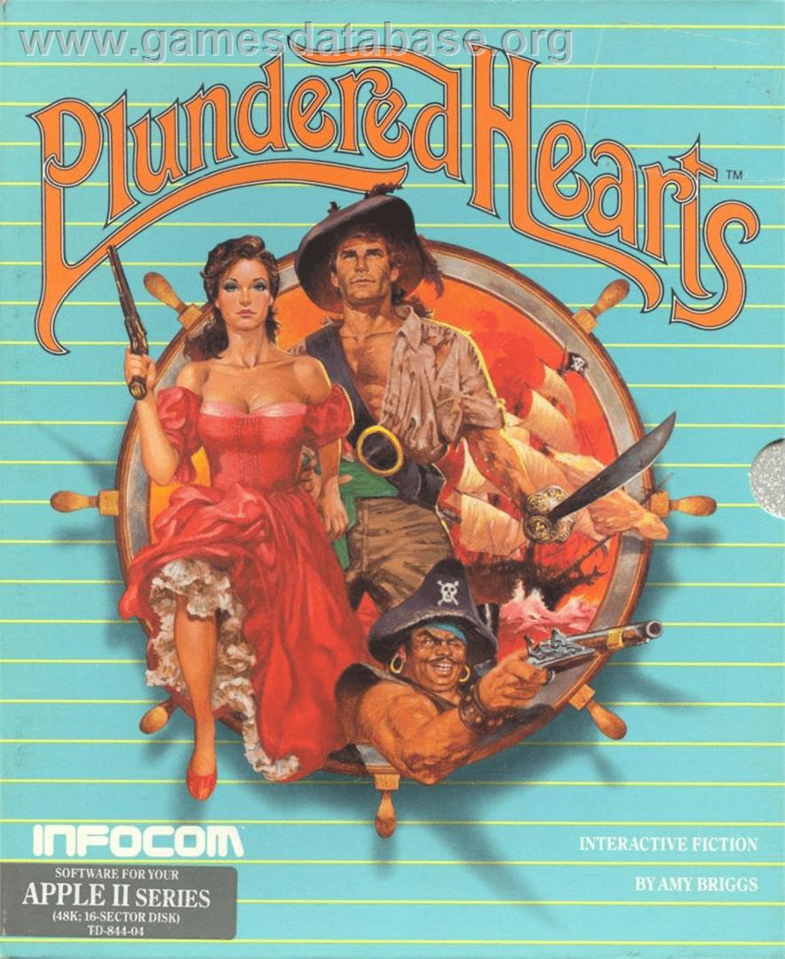 Plundered Hearts - Apple II - Artwork - Box