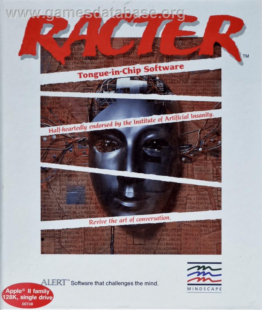 Racter - Apple II - Artwork - Box