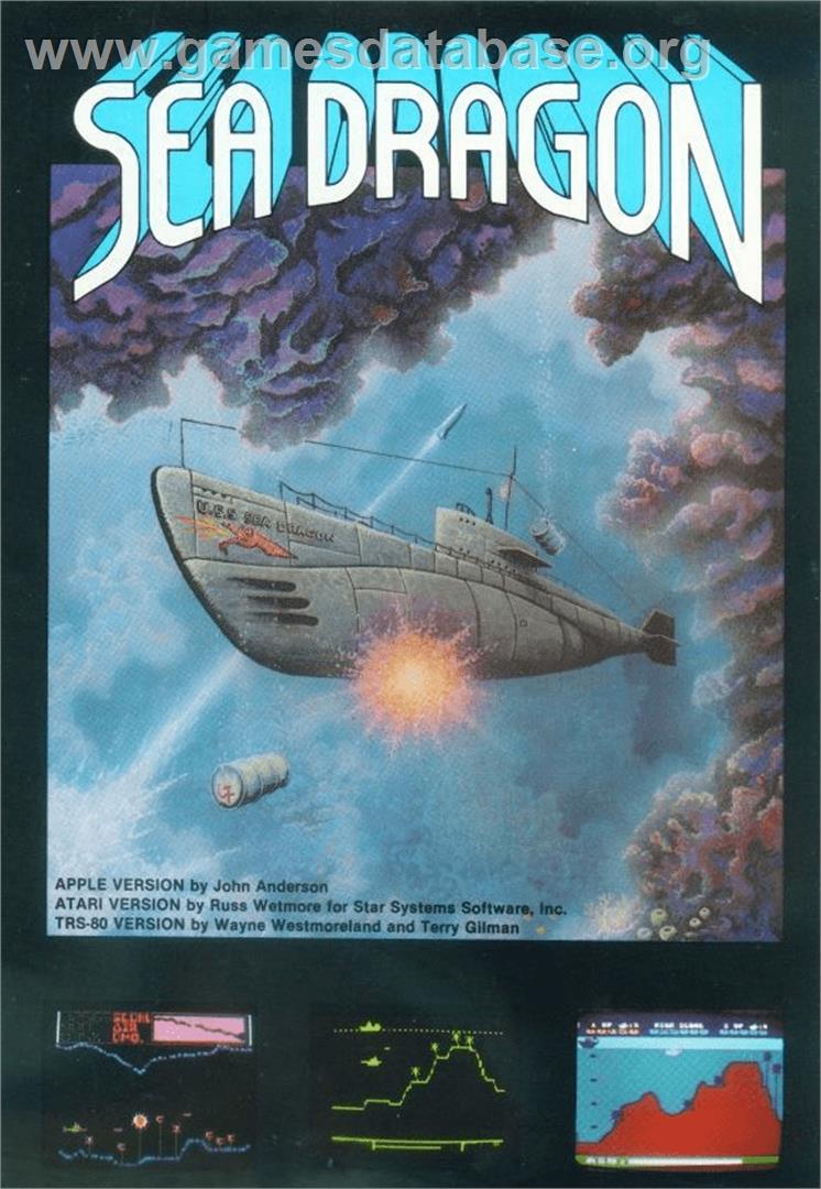 Sea Dragon - Apple II - Artwork - Box