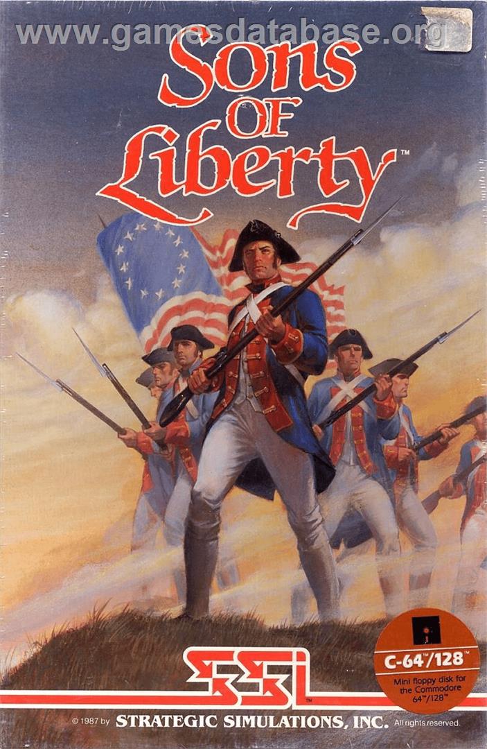 Sons of Liberty - Apple II - Artwork - Box