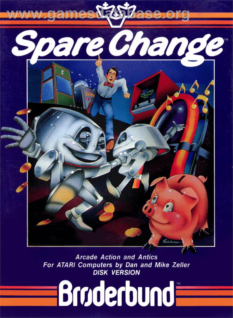 Spare Change - Apple II - Artwork - Box