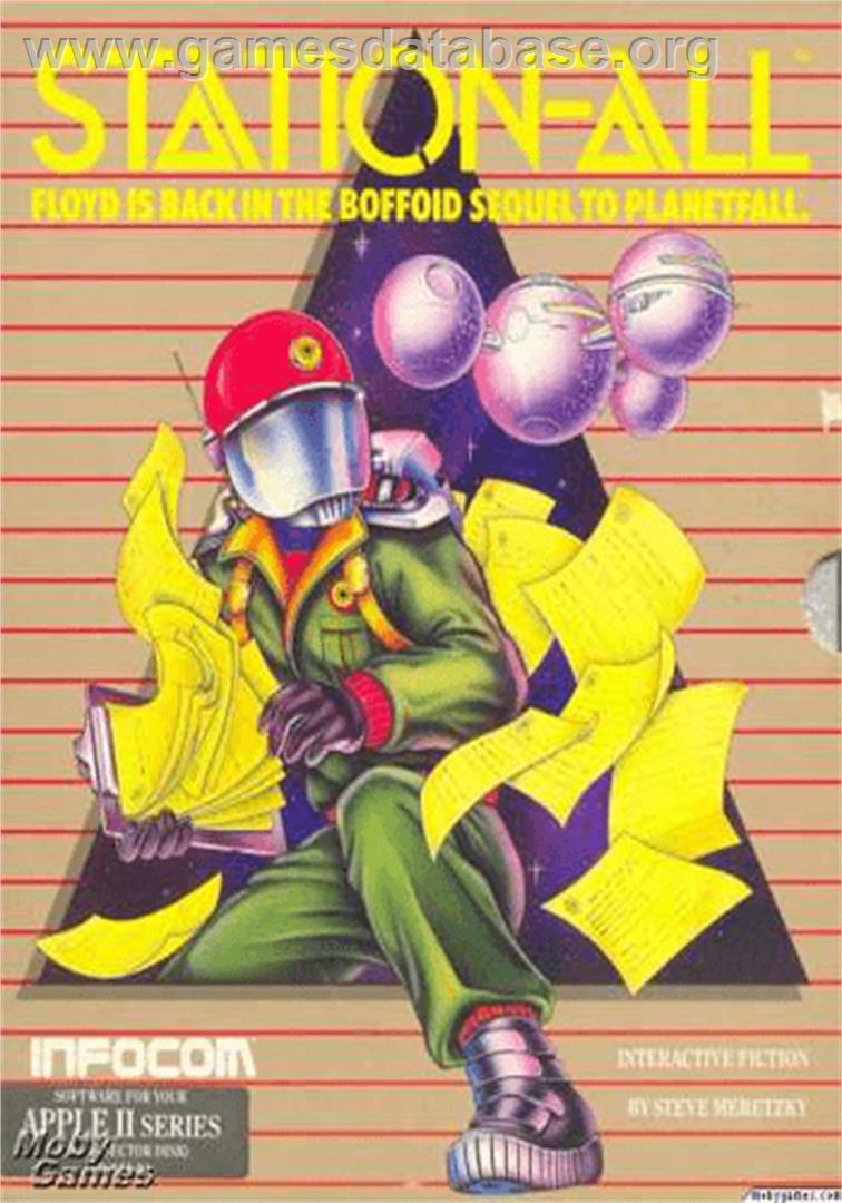 Stationfall - Apple II - Artwork - Box