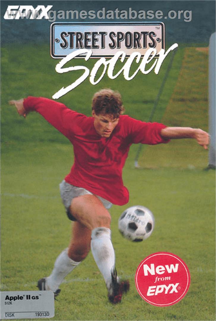 Street Sports Soccer - Apple II - Artwork - Box