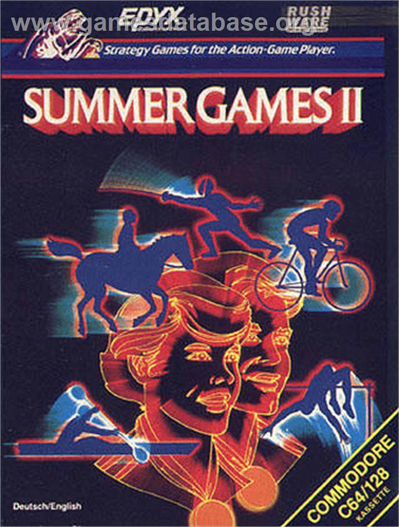 Summer Games 2 - Apple II - Artwork - Box