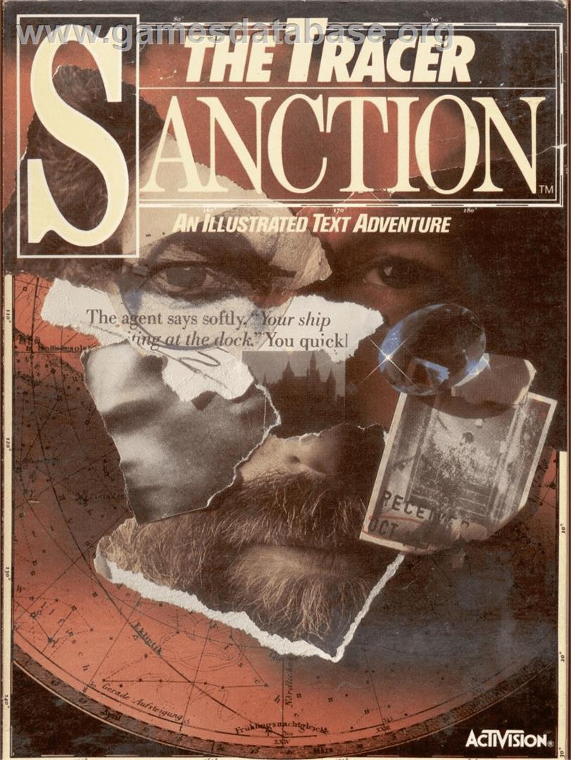 Tracer Sanction - Apple II - Artwork - Box
