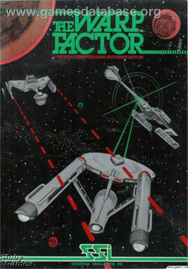 Warp Factor - Apple II - Artwork - Box