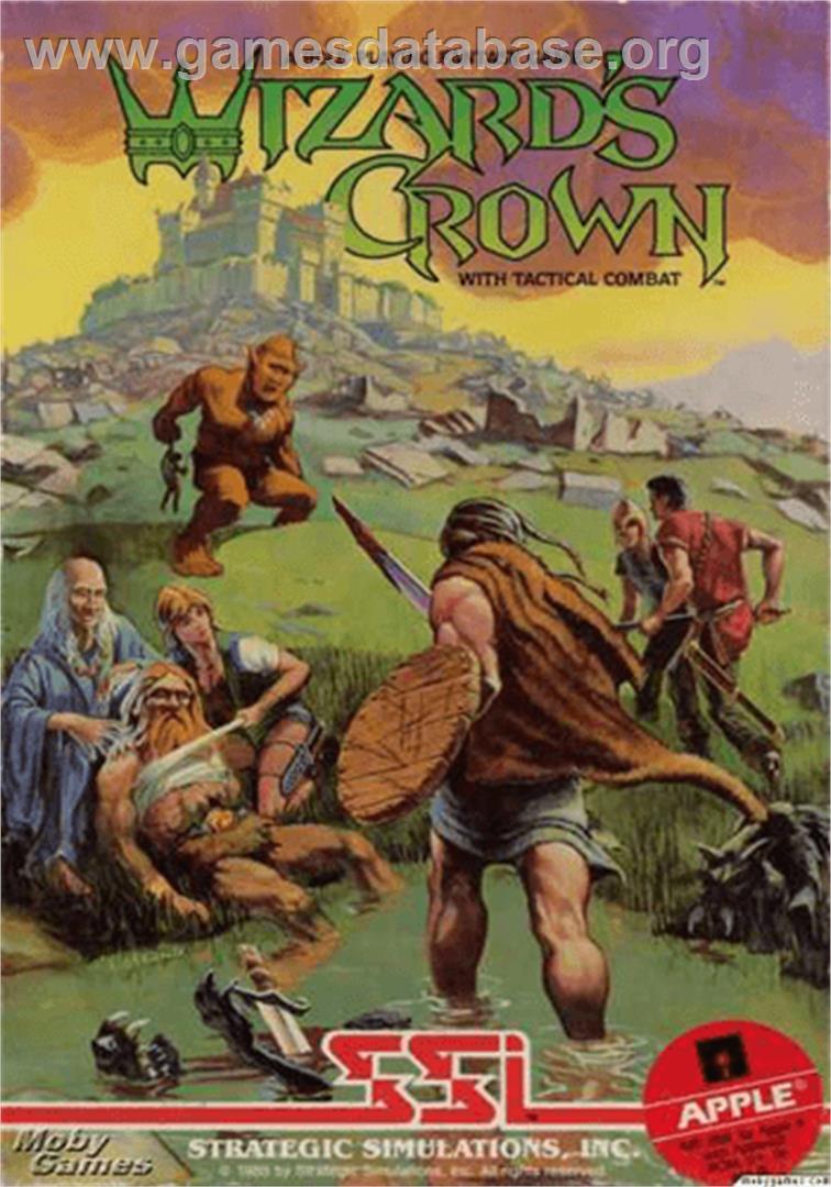 Wizard's Crown - Apple II - Artwork - Box