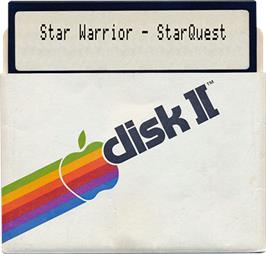 Artwork on the Disc for Ikari Warriors 2 on the Apple II.