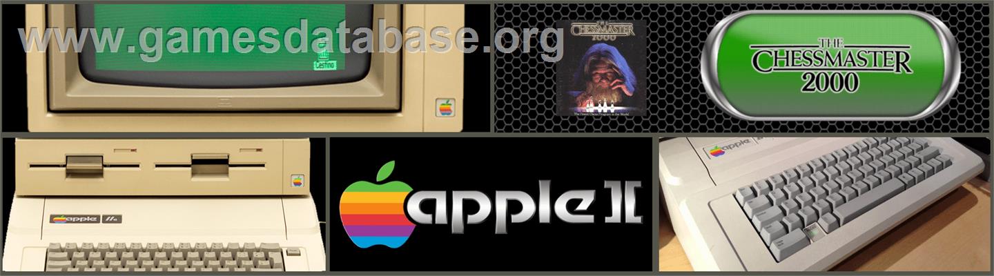 Chessmaster 2000 - Apple II - Artwork - Marquee
