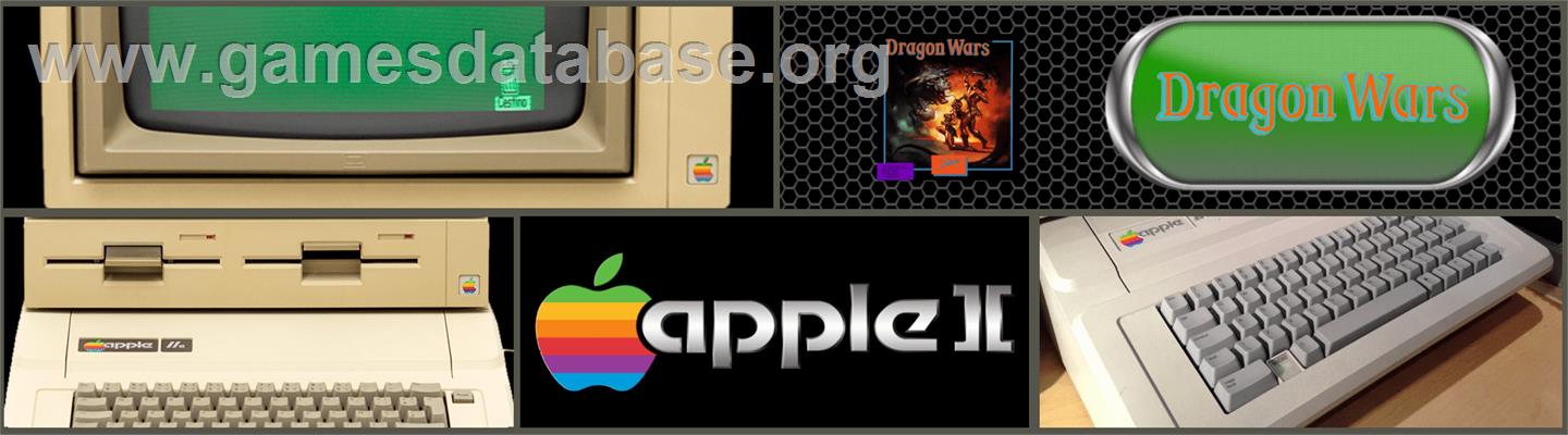 Dragon's Keep - Apple II - Artwork - Marquee