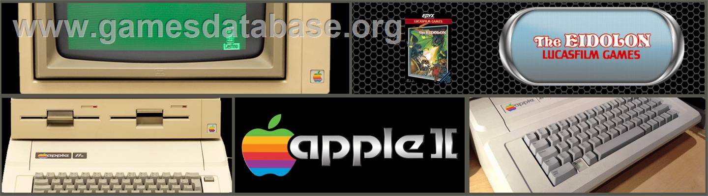 Eidolon - Apple II - Artwork - Marquee