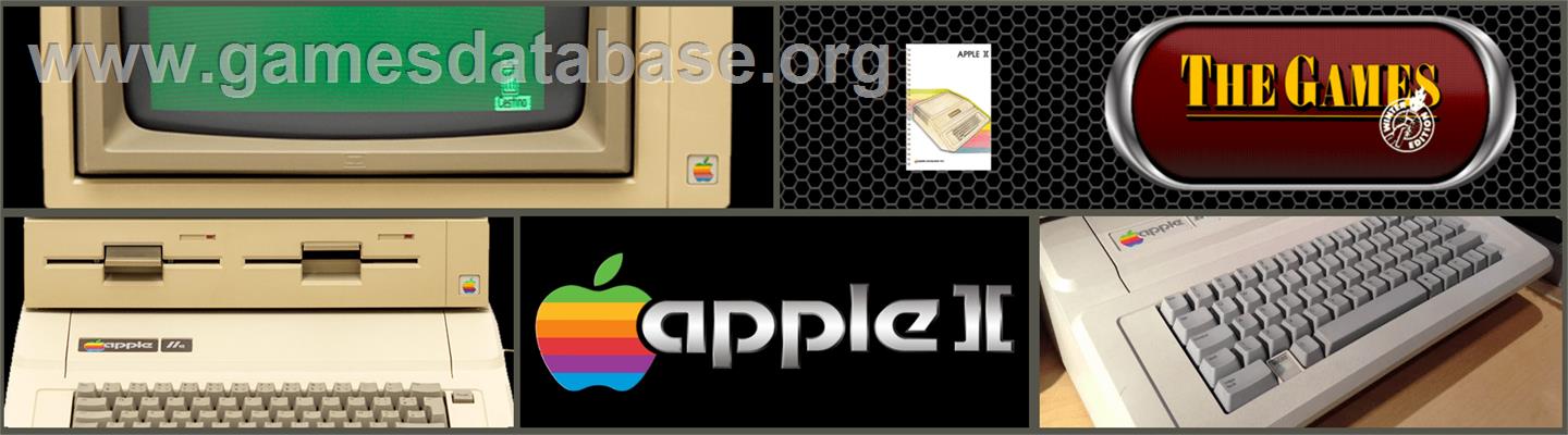 Games: Winter Edition - Apple II - Artwork - Marquee
