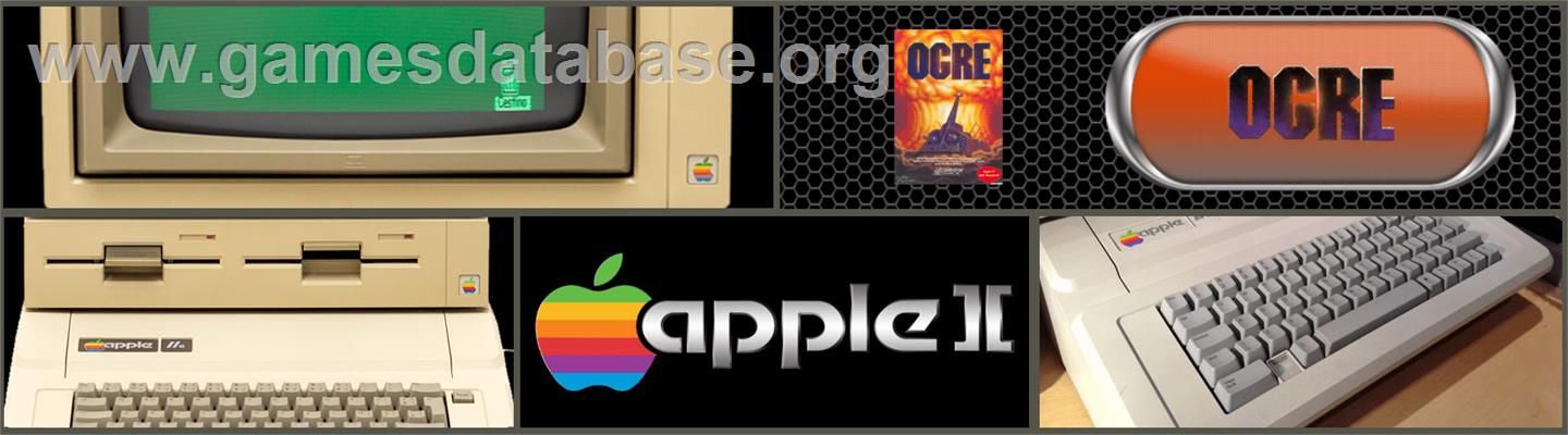 Ogre - Apple II - Artwork - Marquee