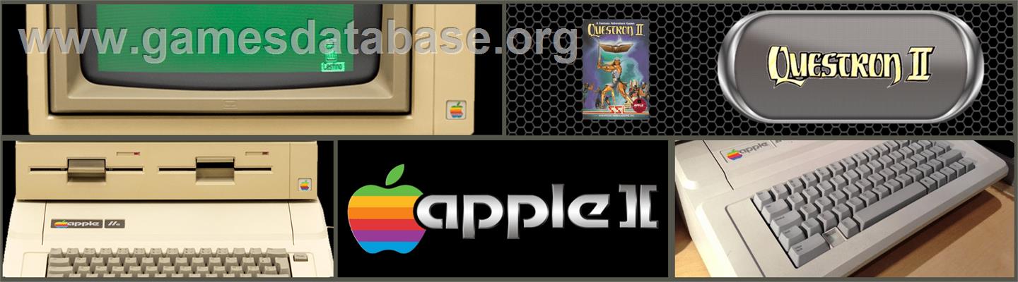 Questron 2 - Apple II - Artwork - Marquee
