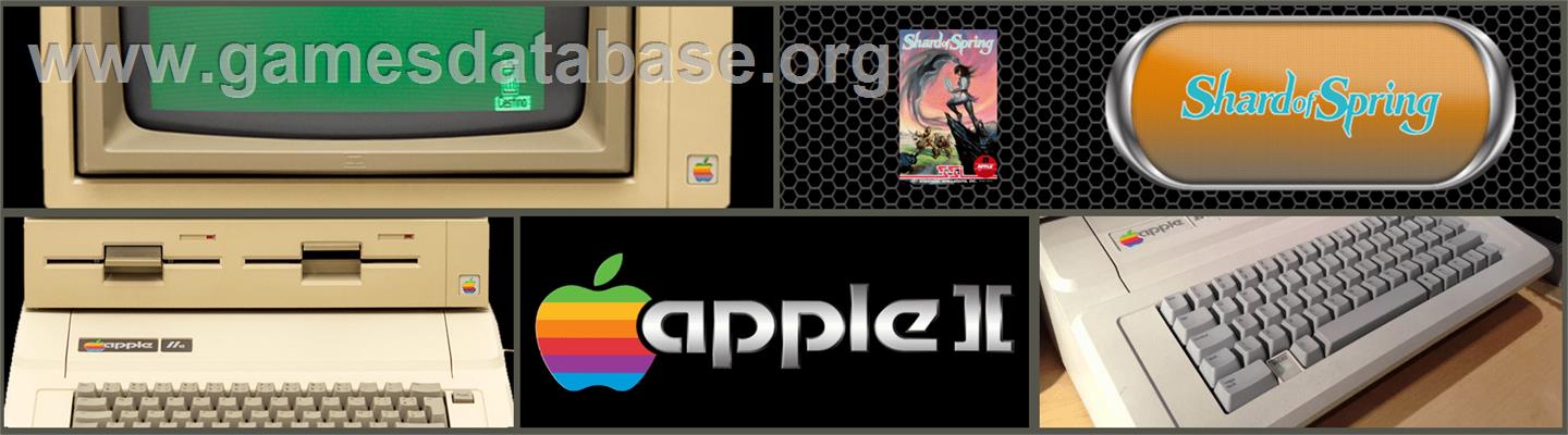 Shard of Spring - Apple II - Artwork - Marquee