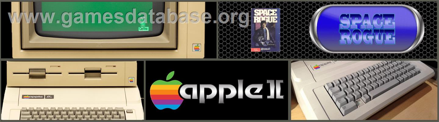 Space Rogue - Apple II - Artwork - Marquee