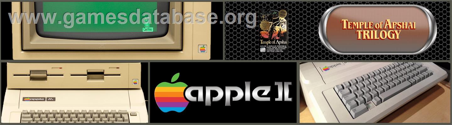 Temple of Apshai Trilogy - Apple II - Artwork - Marquee
