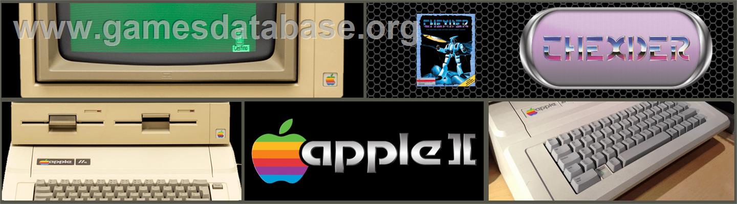 Thexder - Apple II - Artwork - Marquee