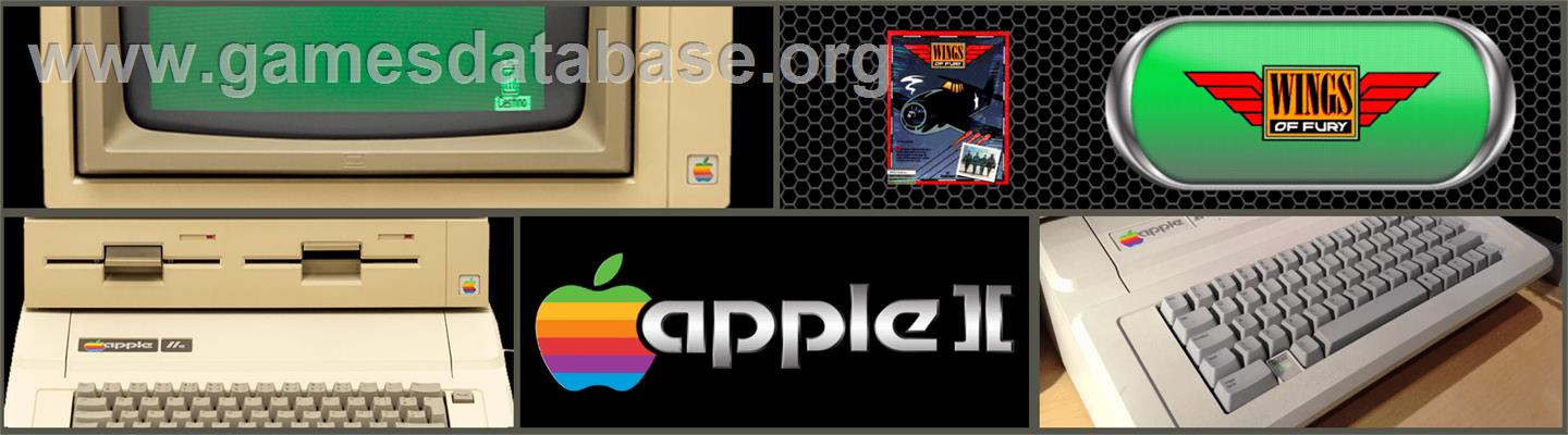 Wings of Fury - Apple II - Artwork - Marquee