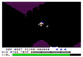 In game image of 3 Pack on the Apple II.