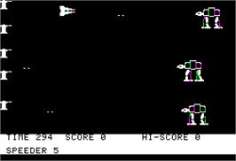 In game image of Battle of Shiloh on the Apple II.