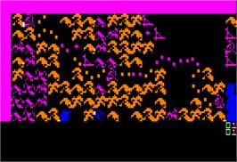 In game image of Gulf Strike on the Apple II.