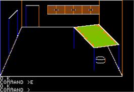 In game image of Same or Different on the Apple II.