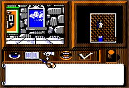 In game image of Tangled Tales on the Apple II.