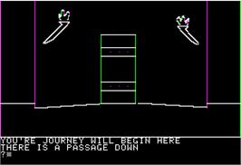In game image of Wizard of Oz on the Apple II.