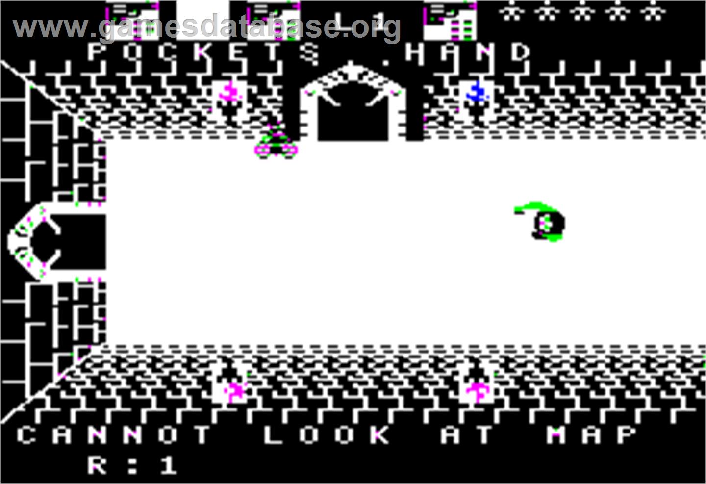 Alcazar: The Forgotten Fortress - Apple II - Artwork - In Game