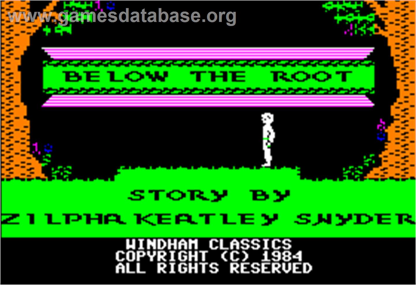 Below the Root - Apple II - Artwork - In Game