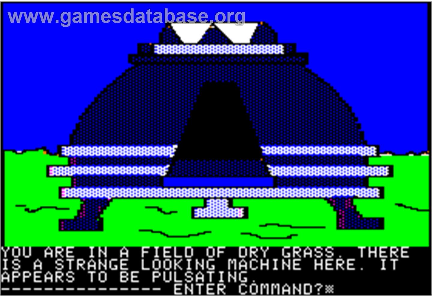Border Zone - Apple II - Artwork - In Game