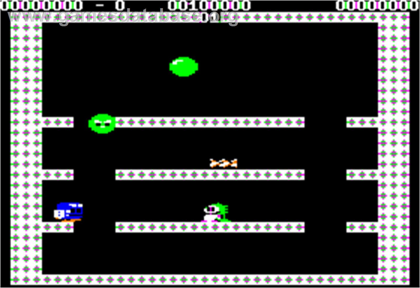 Bubble Bobble - Apple II - Artwork - In Game