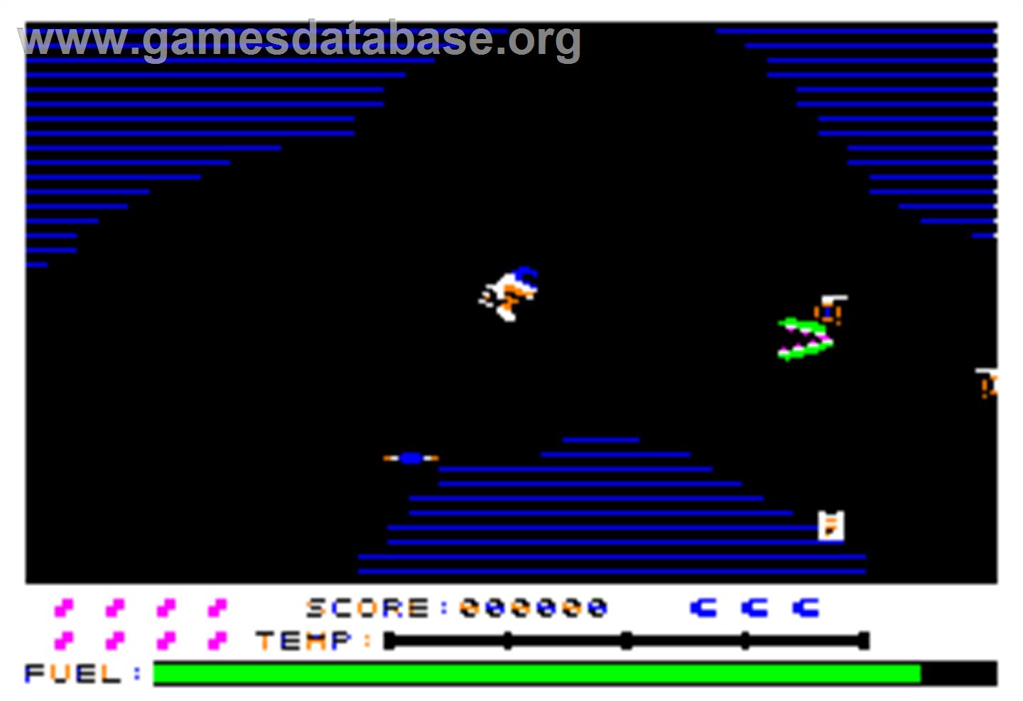 Caverns of Callisto - Apple II - Artwork - In Game