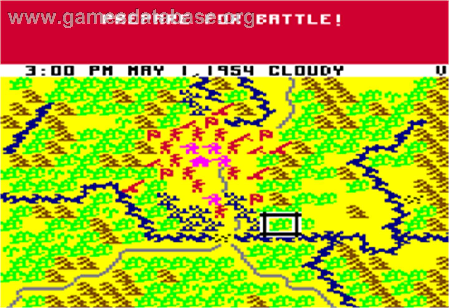 Conflict in Vietnam - Apple II - Artwork - In Game