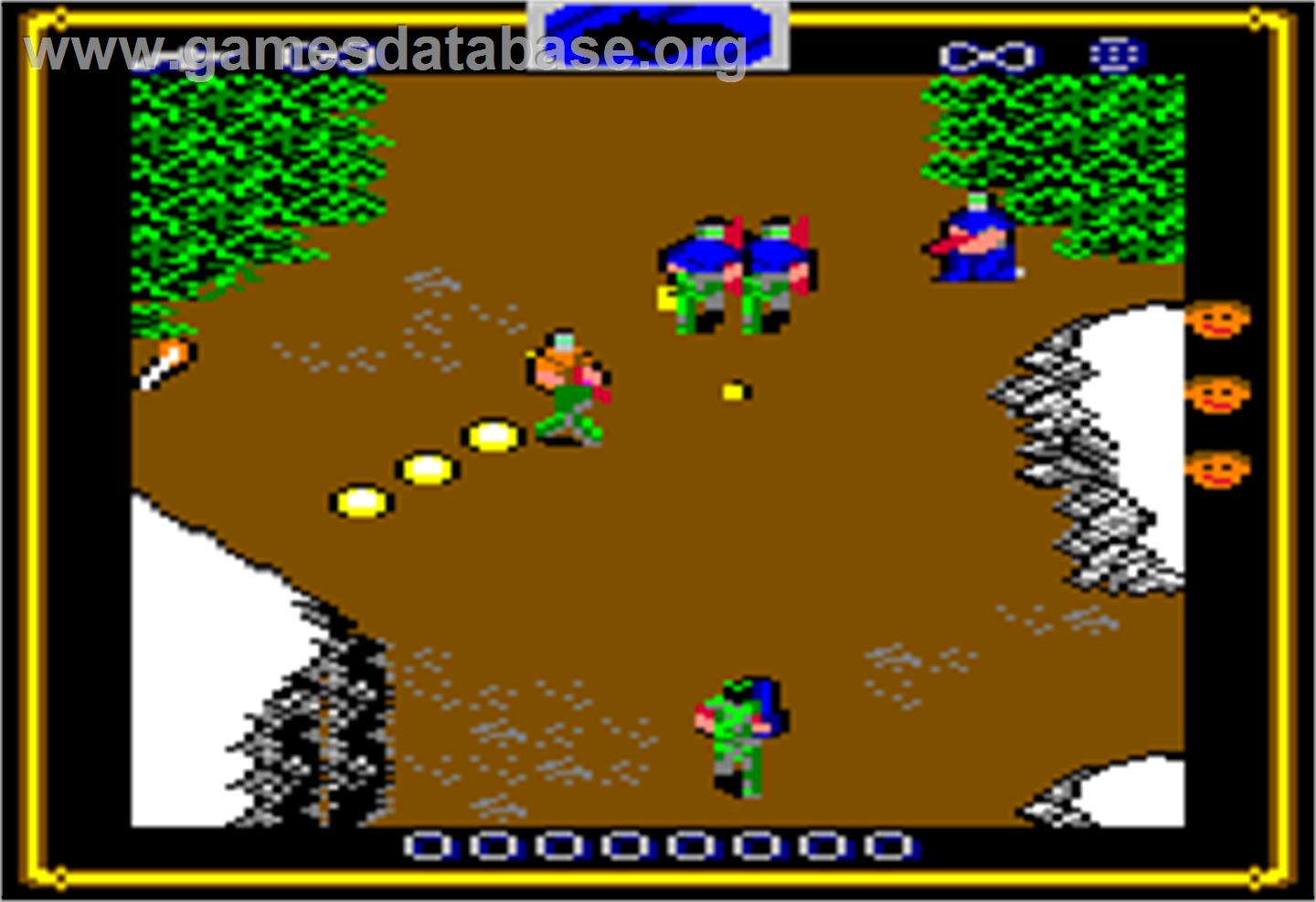 Heavy Barrel - Apple II - Artwork - In Game