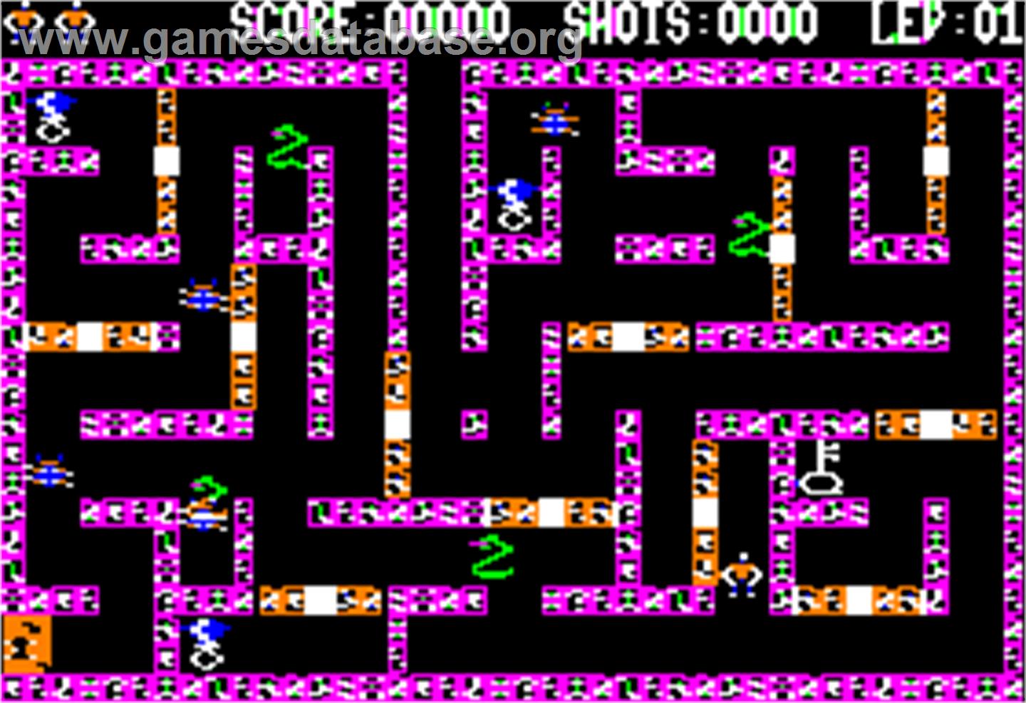 Lady Tut - Apple II - Artwork - In Game