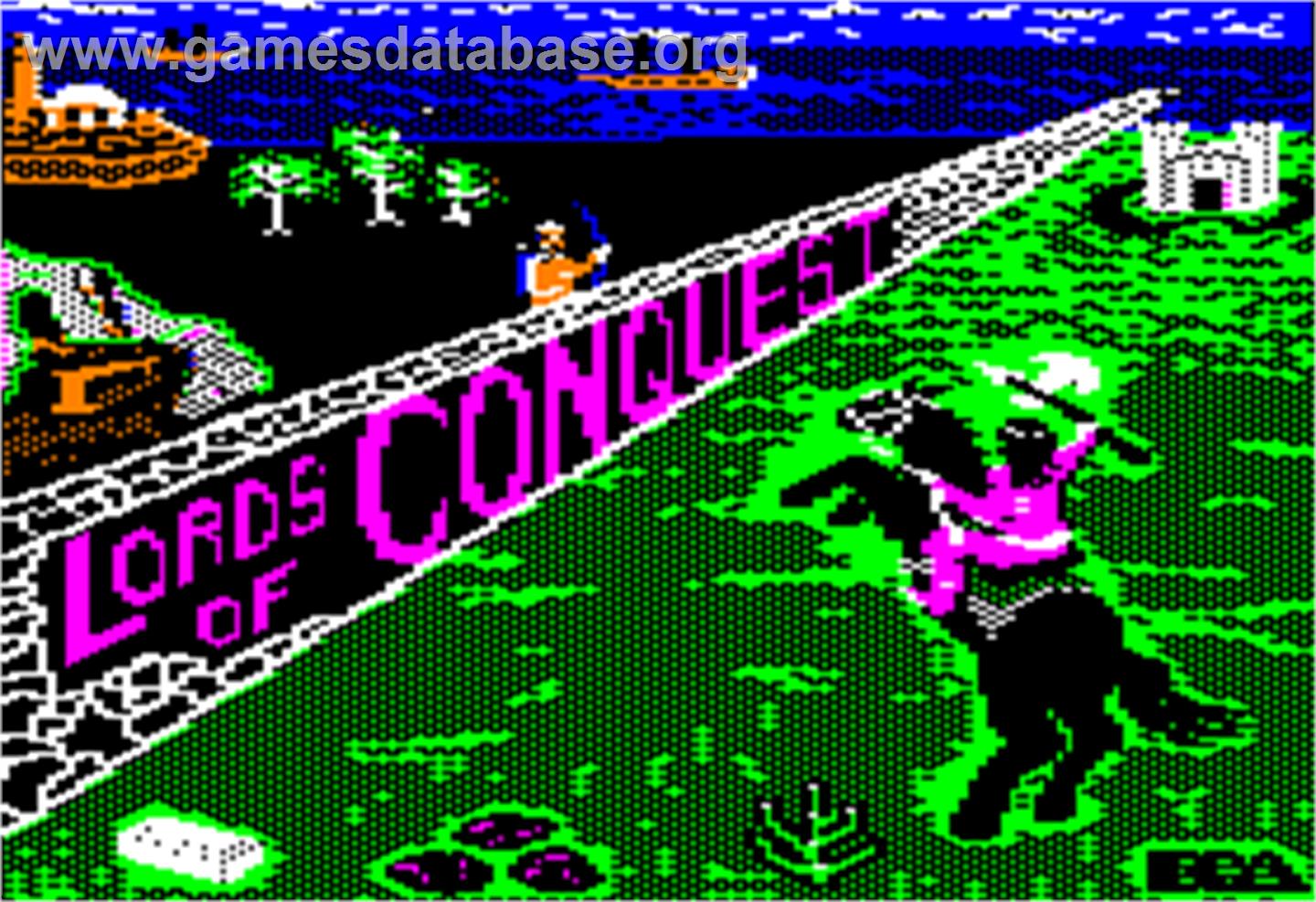Lords of Conquest - Apple II - Artwork - In Game