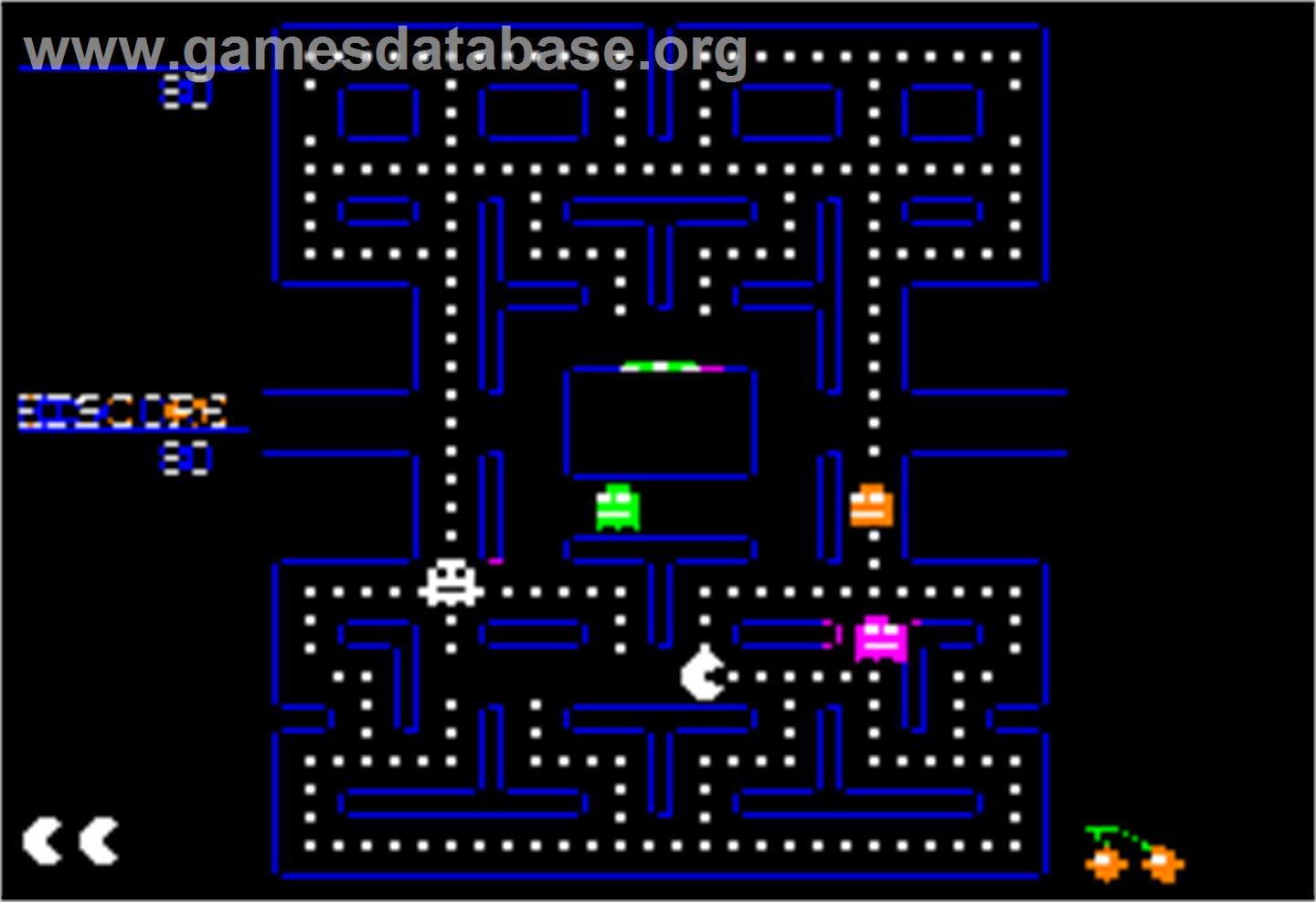 Pac-Man - Apple II - Artwork - In Game