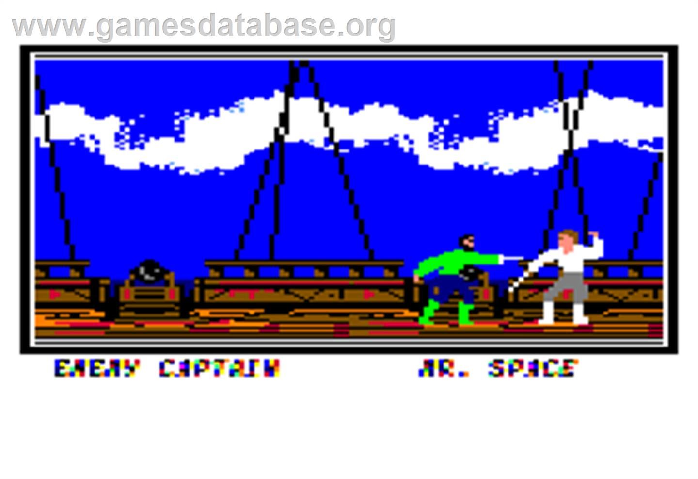 Sid Meier's Pirates - Apple II - Artwork - In Game