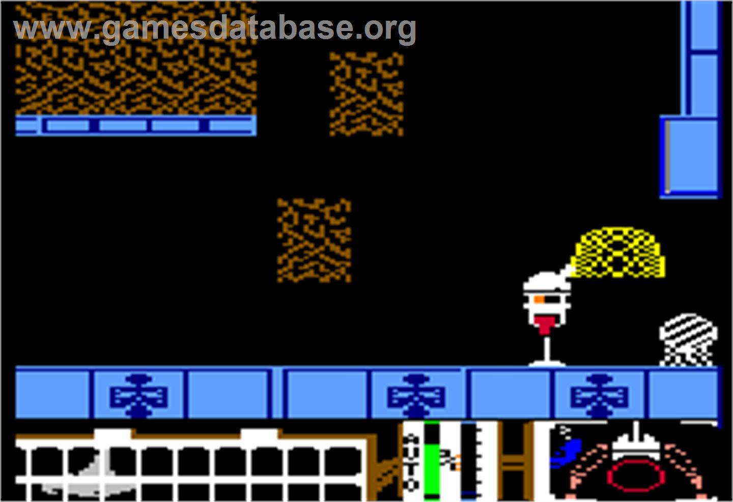 Spiderbot - Apple II - Artwork - In Game
