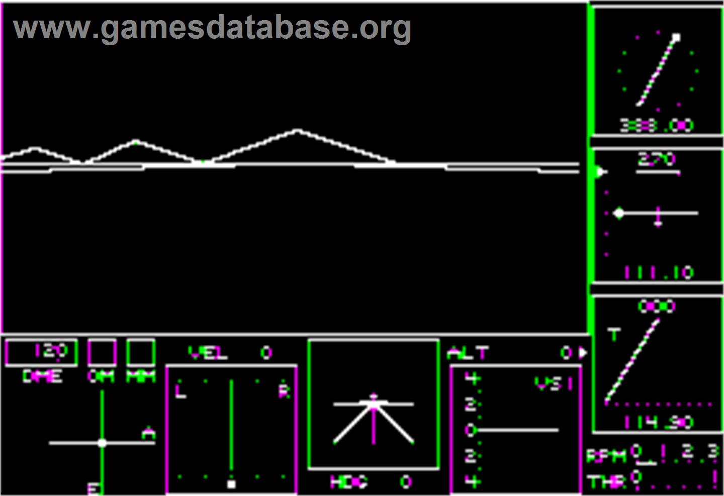 Sub Battle Simulator - Apple II - Artwork - In Game