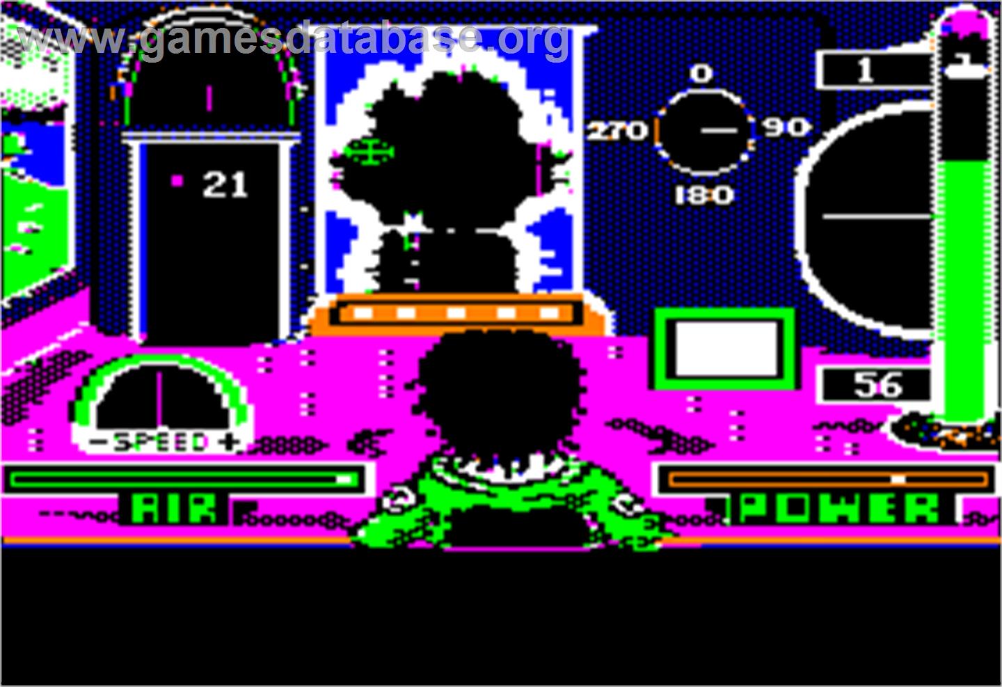 Sub Mission - Apple II - Artwork - In Game