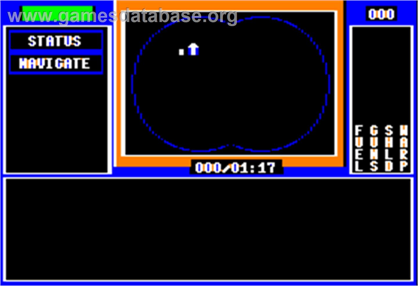 SunDog: Frozen Legacy - Apple II - Artwork - In Game