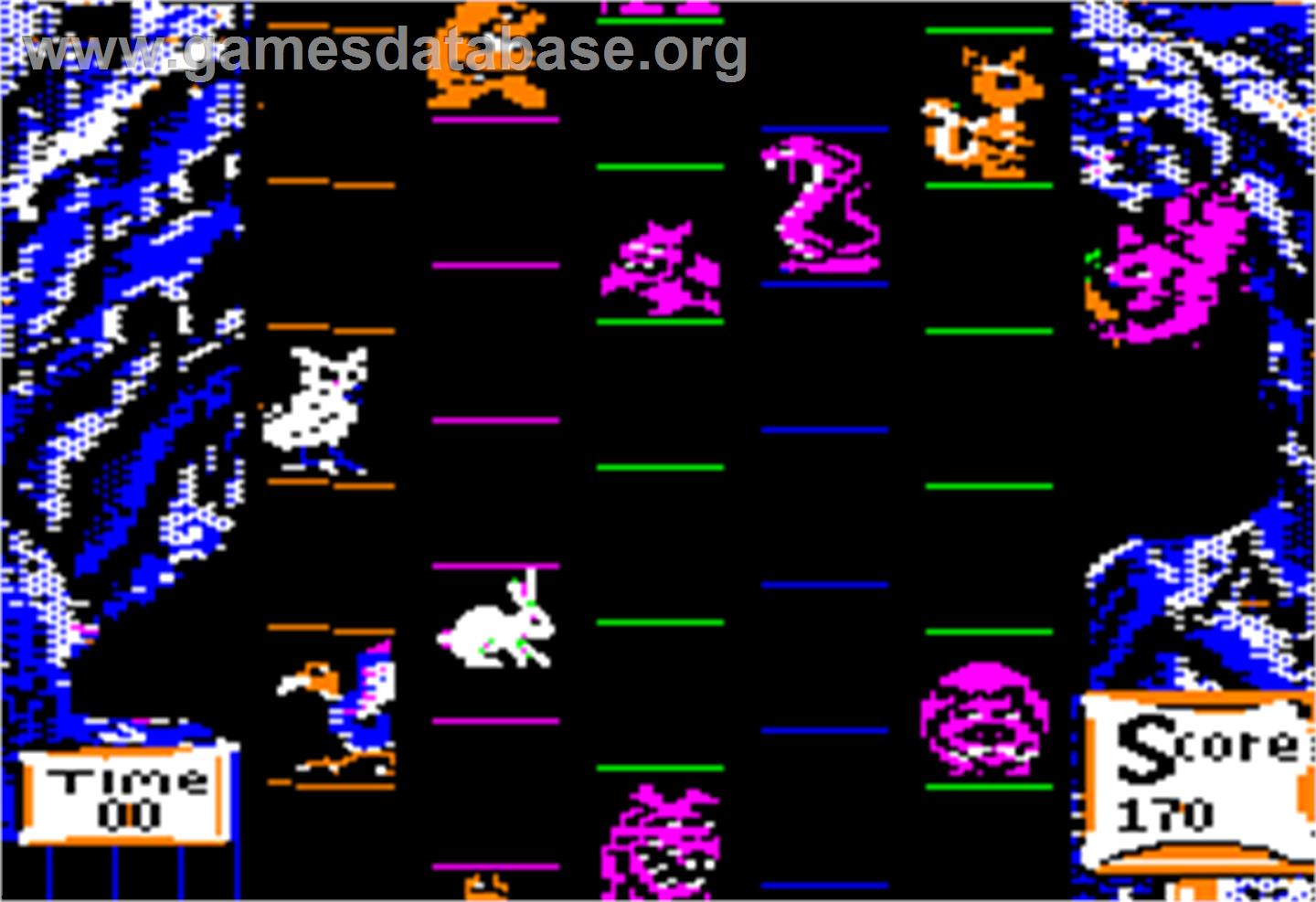 Super Bunny - Apple II - Artwork - In Game